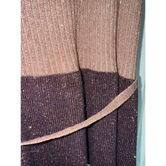 NWT Anthropologie Moth Riella Sleeveless Metallic Sweater, XL - Picture 4 of 7